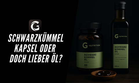 Sind Schwarzkümmelöl Kapseln so gut wie das Öl?