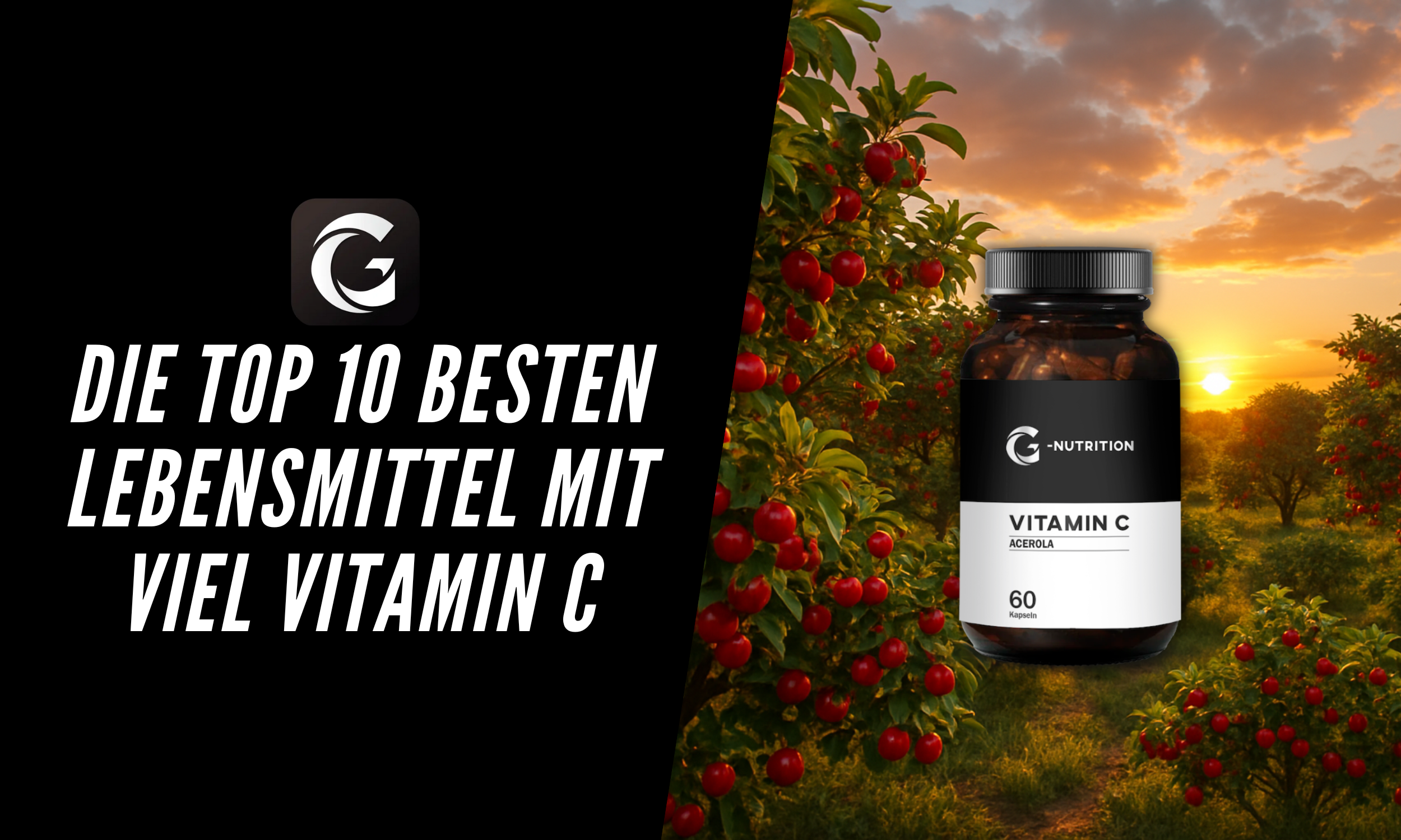 Lebensmittel mit viel Vitamin C: Top 10 mit Nährwert-Tabelle