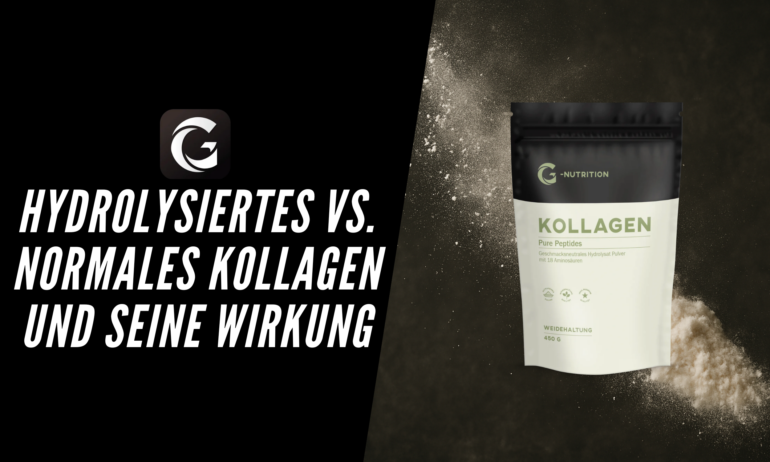 Hydrolysiertes Kollagen vs. normales: Vorteile und Wirkung
