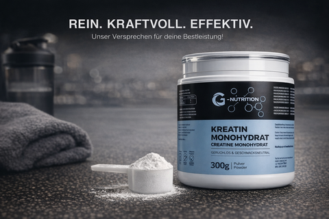 Kreatin Pulver 300g | 100% reines Monohydrat
